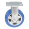 Vestil Polyurethane Precision Ball Bearing Rigid Caster 6 In. x 2 In. 661 lb Blue/Gray CST-PB-6X2PUA-R - alternate 2